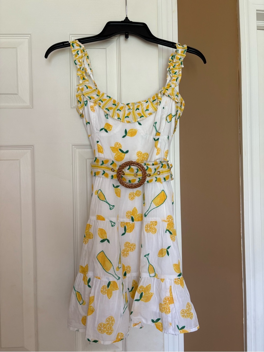 Show Me your MUMU Lemoncello Mini Dress